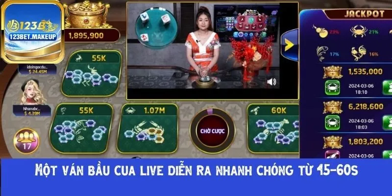  live bầu cua 123Bet