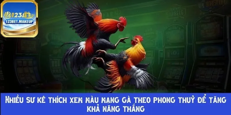 Nhiều sư kê thích xem màu mạng gà 