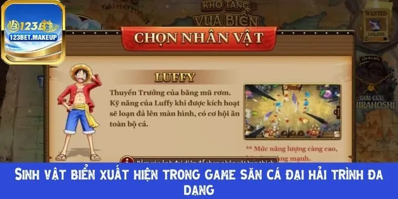 game săn cá đại hải trình đa dạng